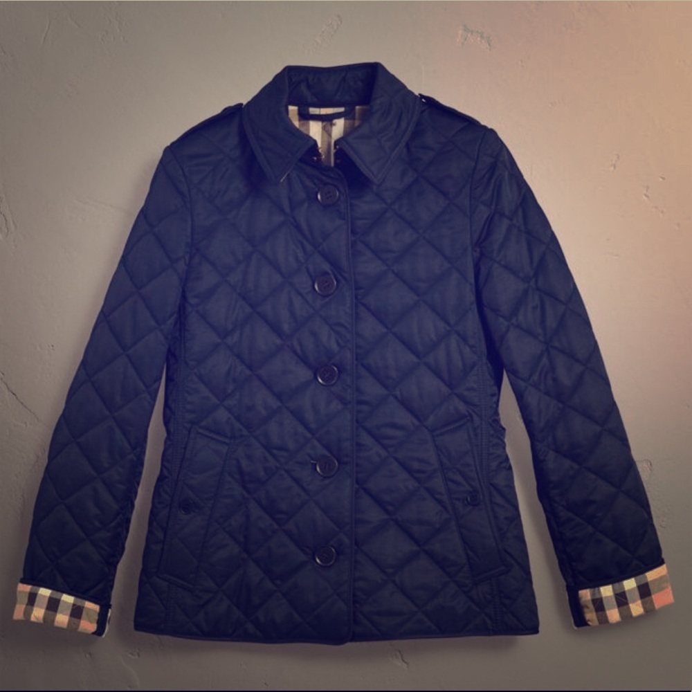Burberry Quilted Jacket Coat